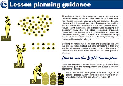 Lesson Planning Guidance