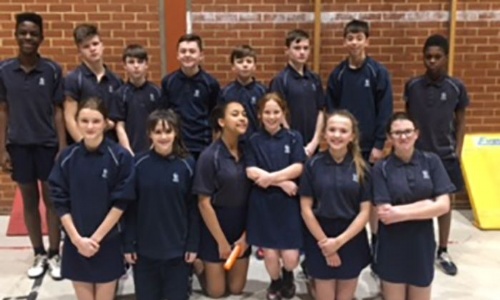 Latest News » Year 7 and 8 athletics team celebrate qualifying to represent the district at the Winter Games