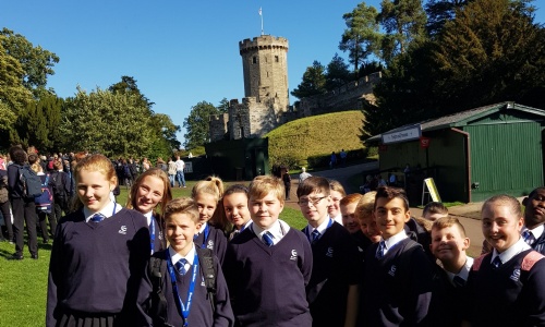 Latest News » Year 7 students visit Warwick Castle