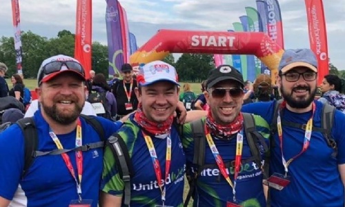 Latest News » Ultramarathoners raise £2,500 for Alzheimer's Society