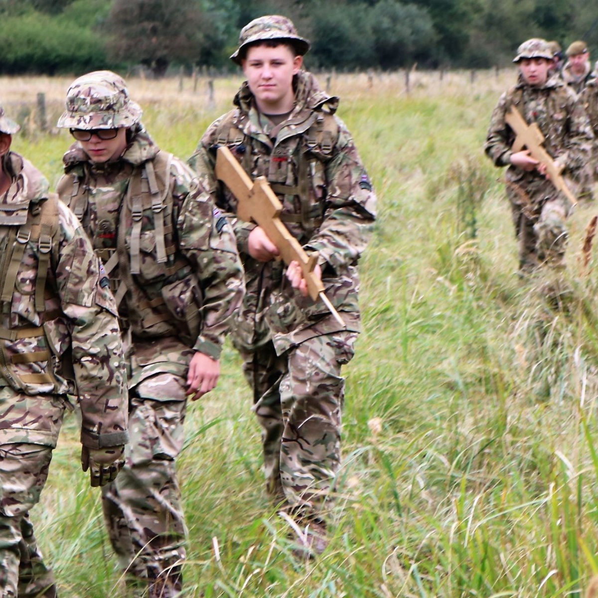 Brooke Weston AcademyCCF cadets take part in Exercise First Bite