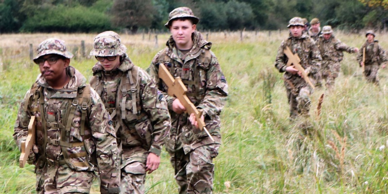 CCF cadets take part in Exercise First Bite - Brooke Weston Academy