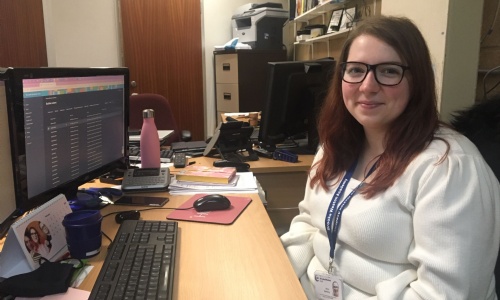 Latest News » Apprentice Molly enjoys IT role at BWA