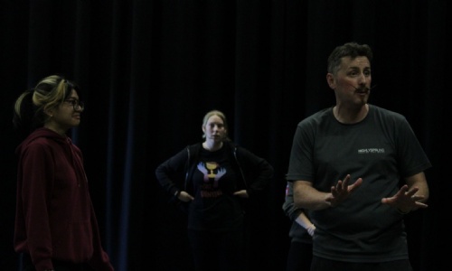 Latest News » Drama Students Get Physical with Highly Sprung Theatre Company