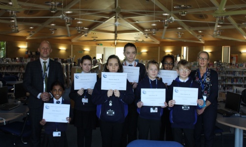 Latest News » BWA Student Library Assistants Presented With Certificates
