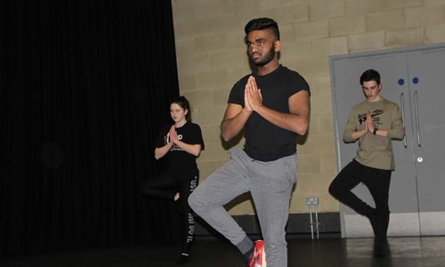 Enhancement Activities » Students taught Yoga as part of Children’s Mental Health Week
